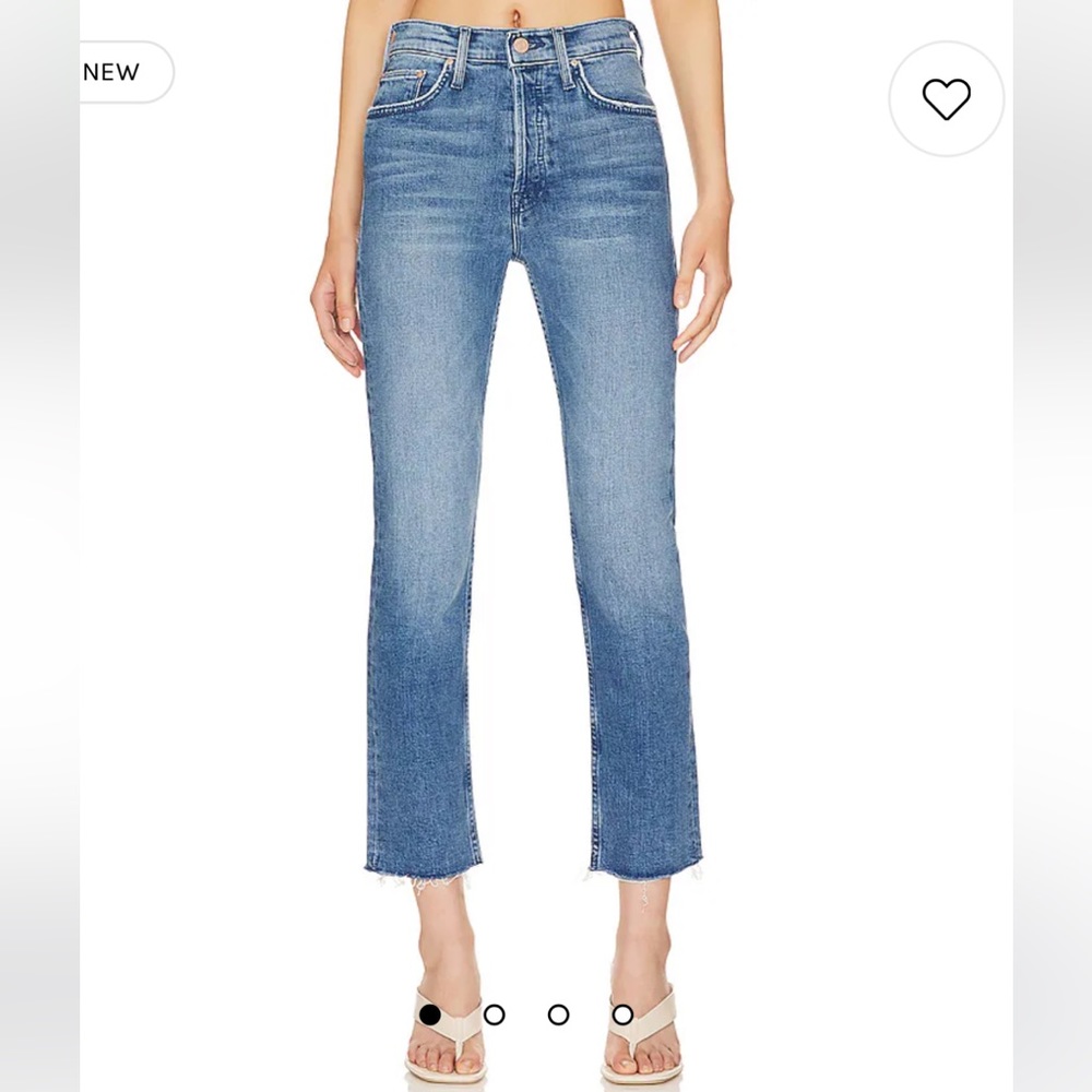 Mother Tomcat Ankle Fray Size 27